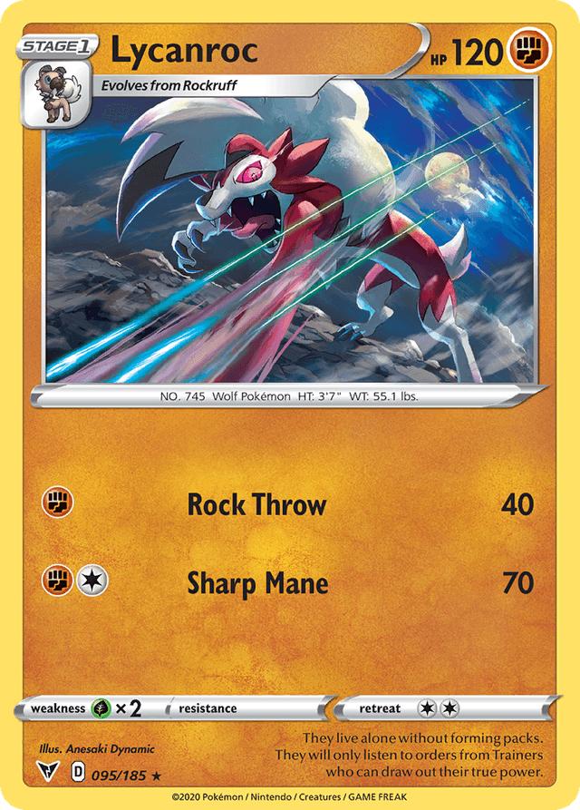 Lycanroc SWSH4-95
