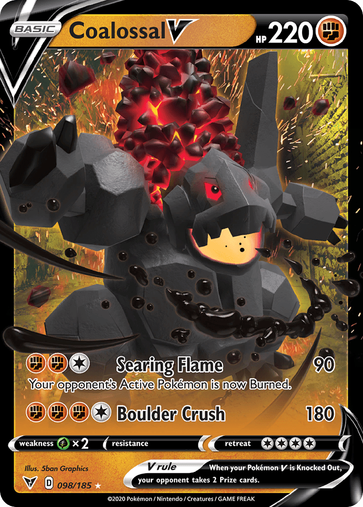 Coalossal V SWSH4-98