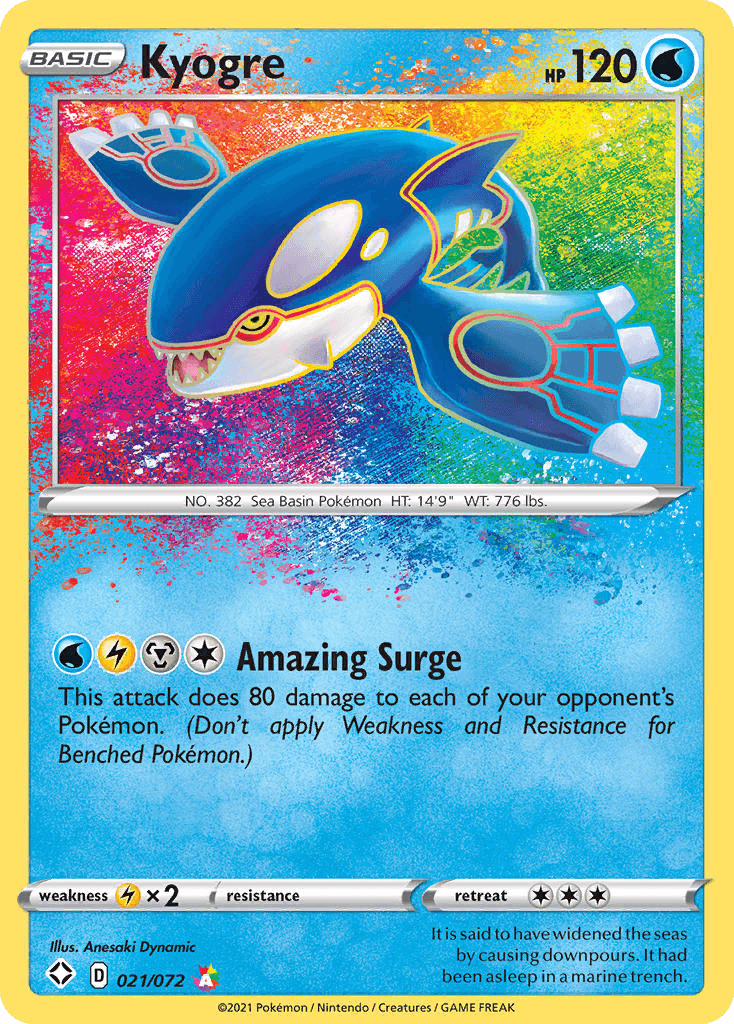 Kyogre SWSH45-21