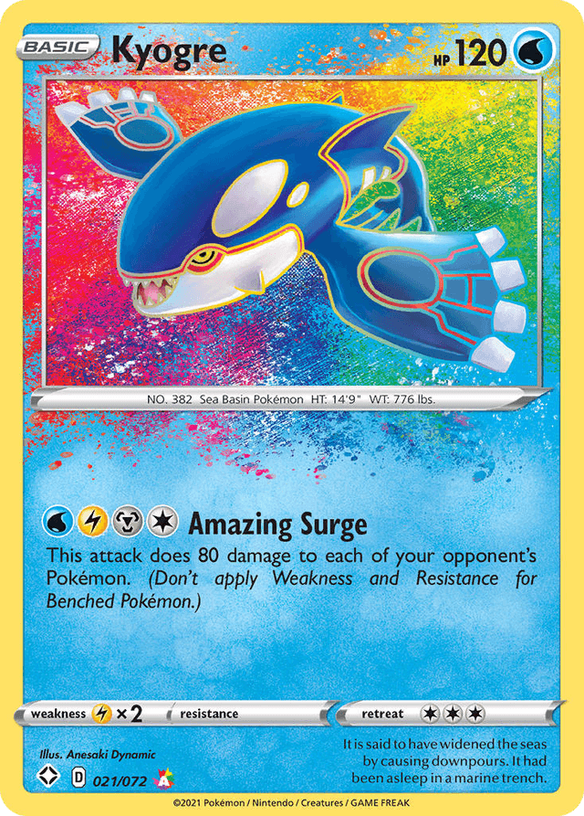 Kyogre SWSH45-21