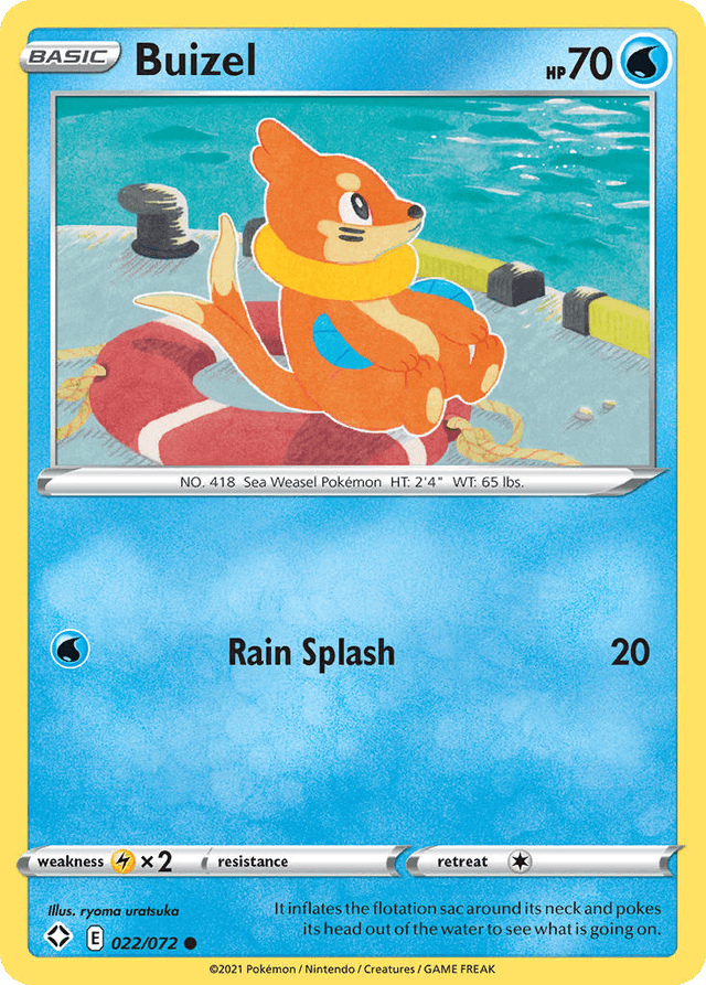 Buizel SWSH45-22