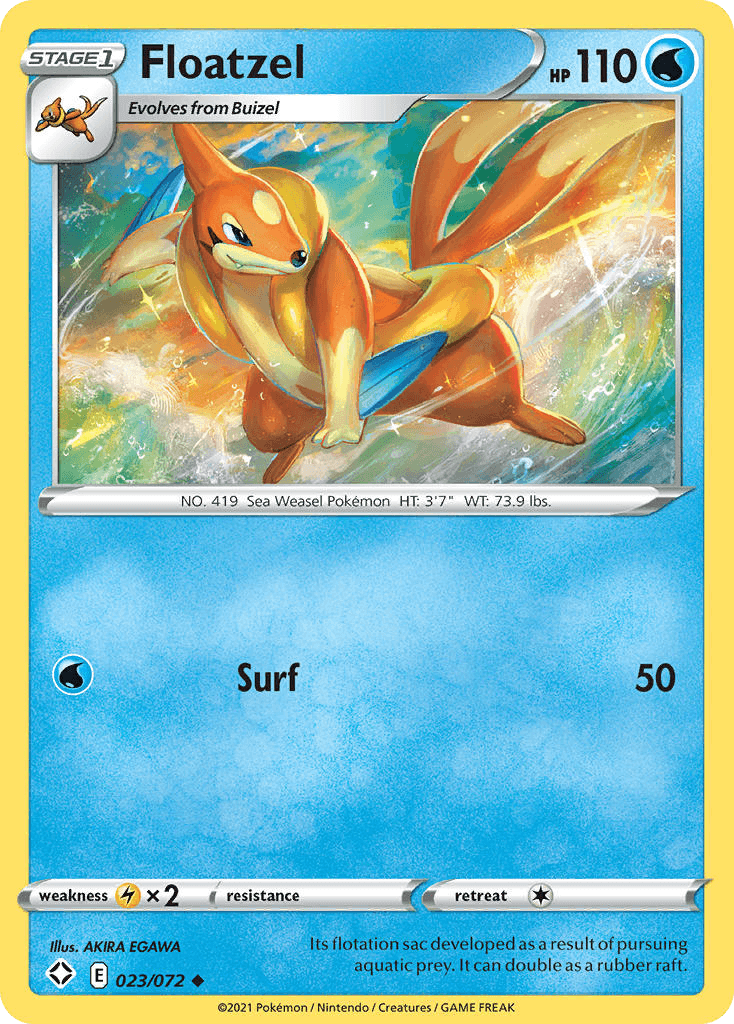 Floatzel SWSH45-23