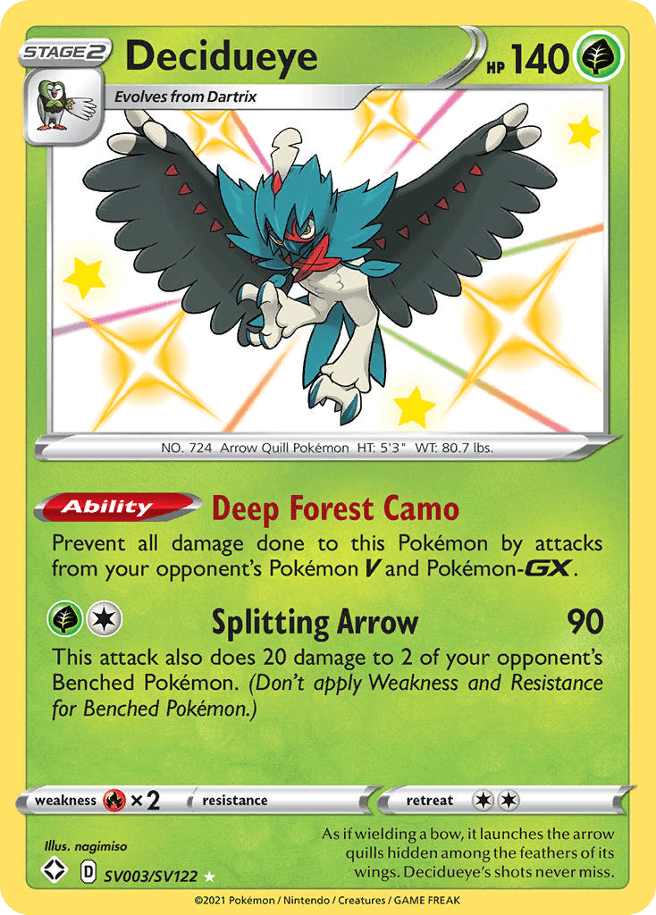 Decidueye SWSH45SV-SV003