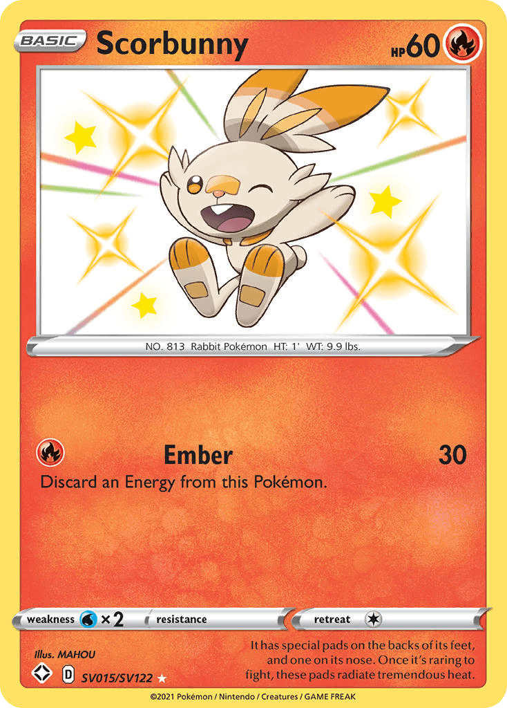 Scorbunny SWSH45SV-SV015