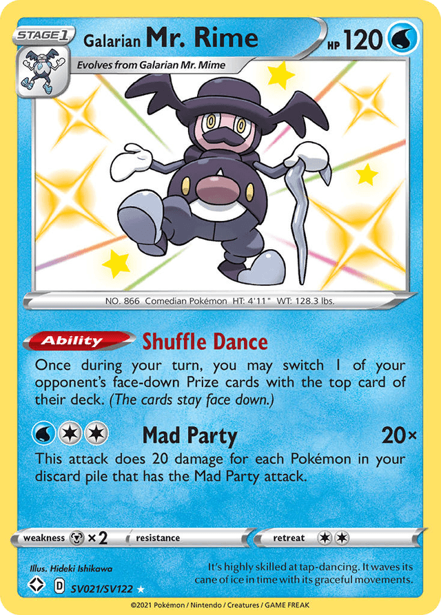 Galarian Mr. Rime SWSH45SV-SV021