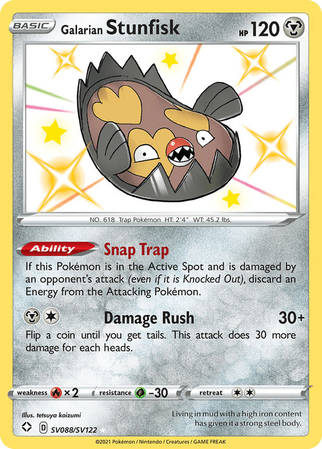 Galarian Stunfisk SWSH45SV-SV088
