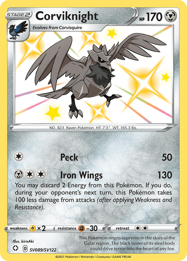 Corviknight SWSH45SV-SV089