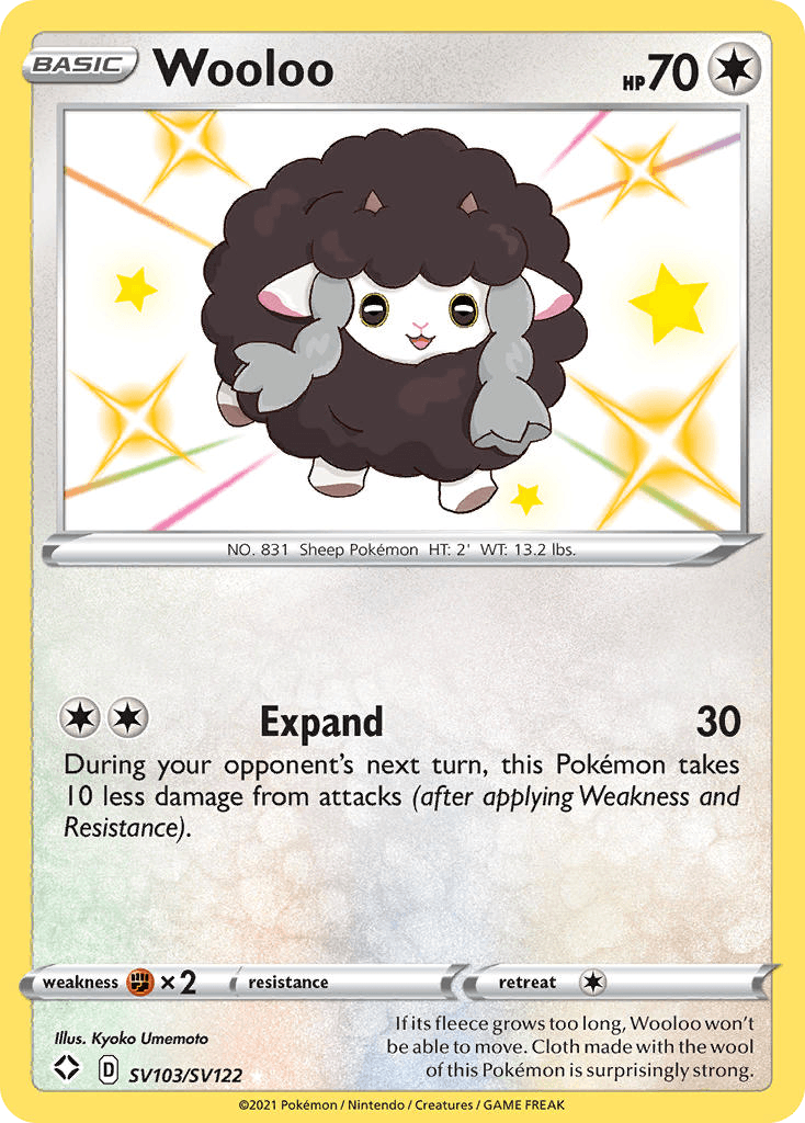 Wooloo SWSH45SV-SV103