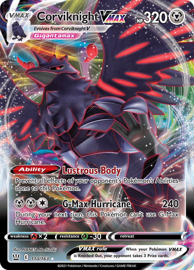 Corviknight VMAX SWSH5-110