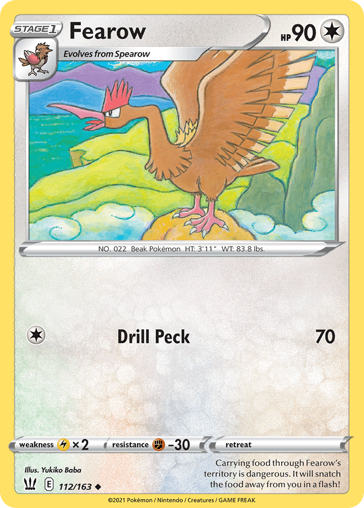 Fearow SWSH5-112