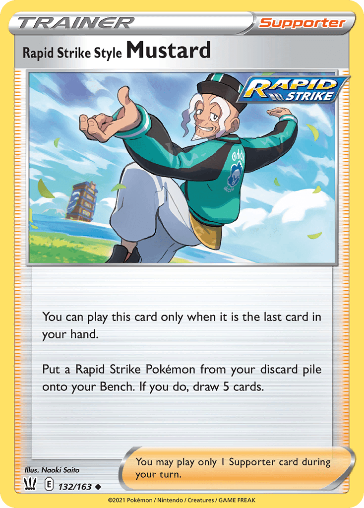 Rapid Strike Style Mustard SWSH5-132