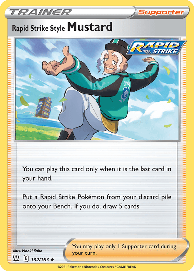 Rapid Strike Style Mustard SWSH5-132