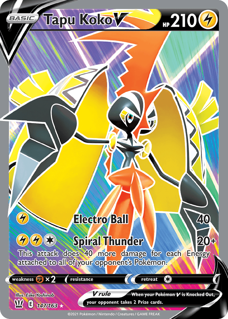 Tapu Koko V SWSH5-147