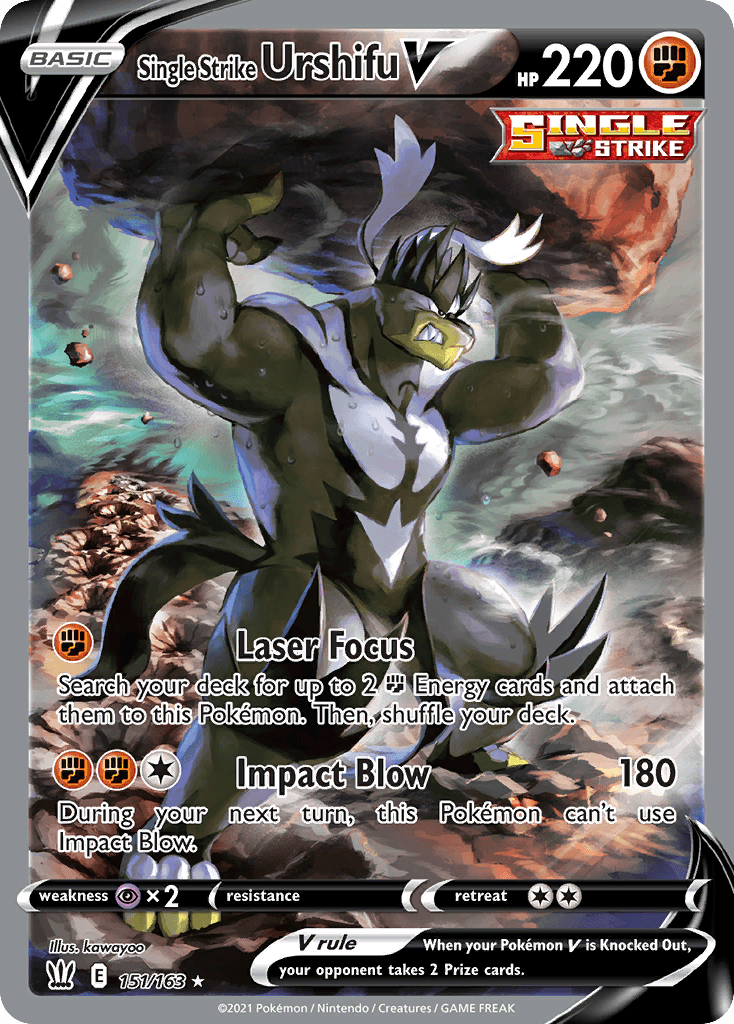 Single Strike Urshifu V SWSH5-151