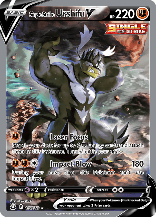 Single Strike Urshifu V SWSH5-151