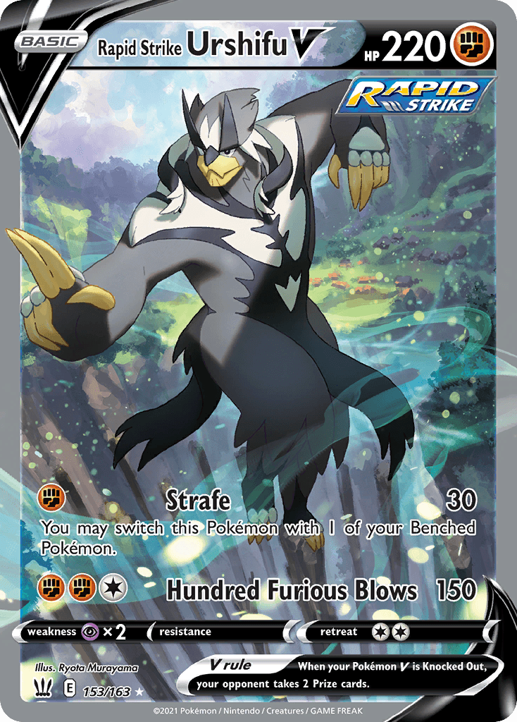 Rapid Strike Urshifu V SWSH5-153