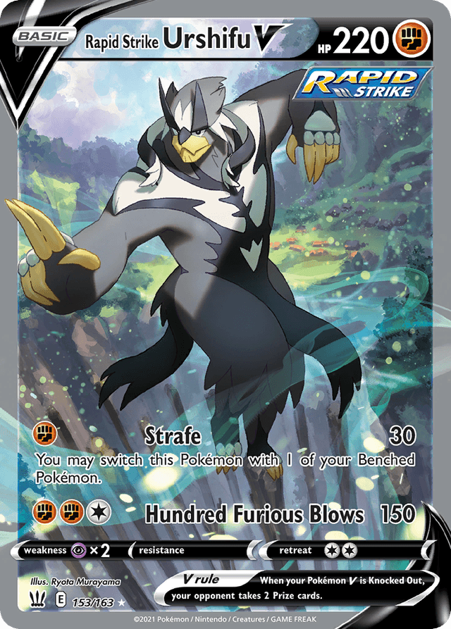 Rapid Strike Urshifu V SWSH5-153