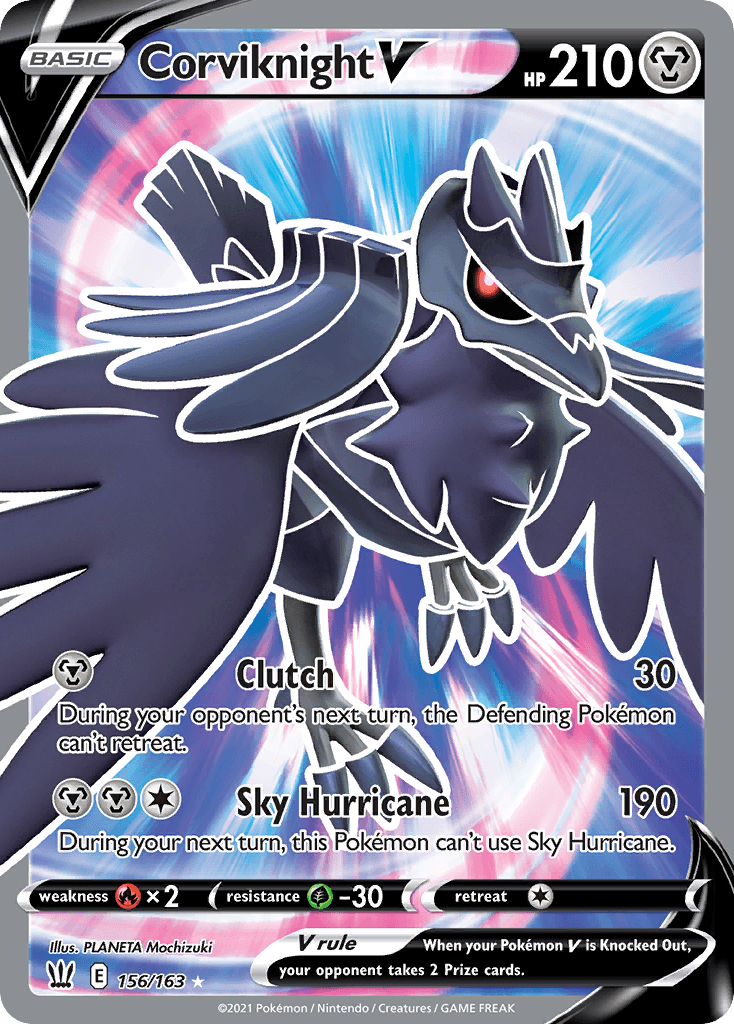 Corviknight V SWSH5-156