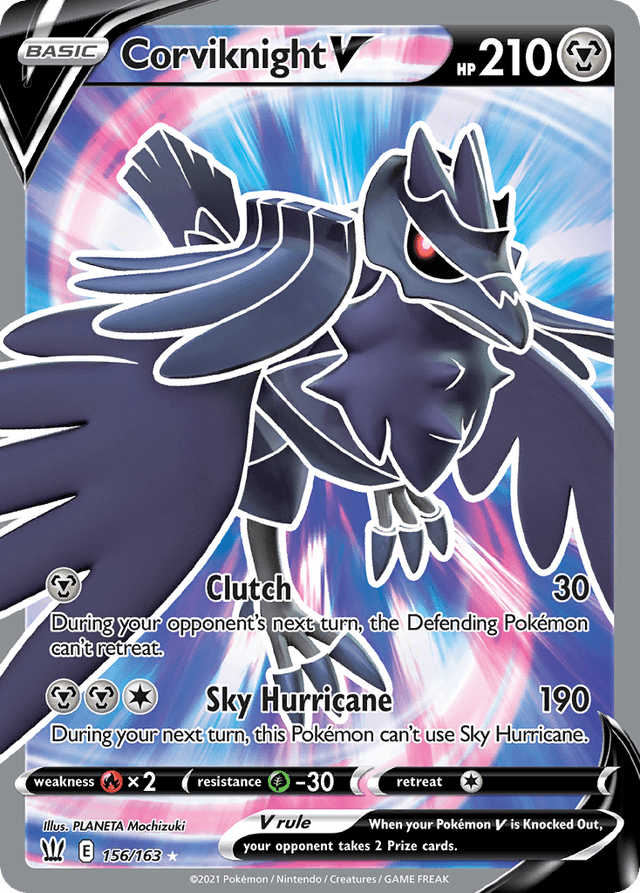 Corviknight V SWSH5-156