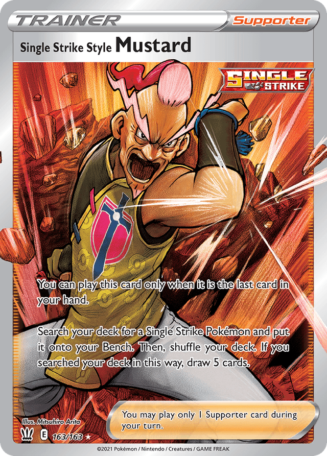 Single Strike Style Mustard SWSH5-163
