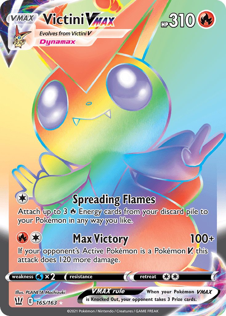 Victini VMAX SWSH5-165