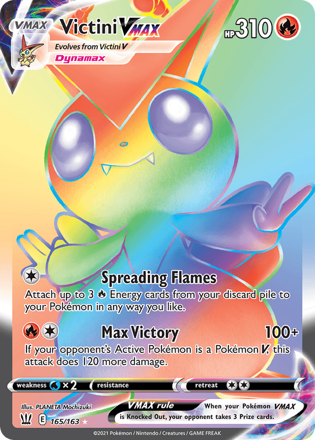 Victini VMAX SWSH5-165