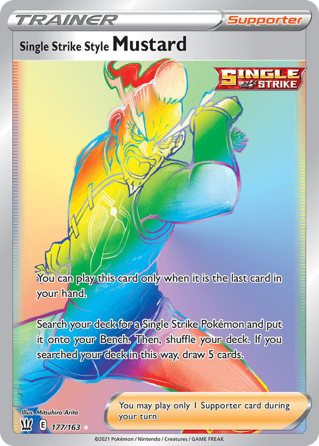 Single Strike Style Mustard SWSH5-177