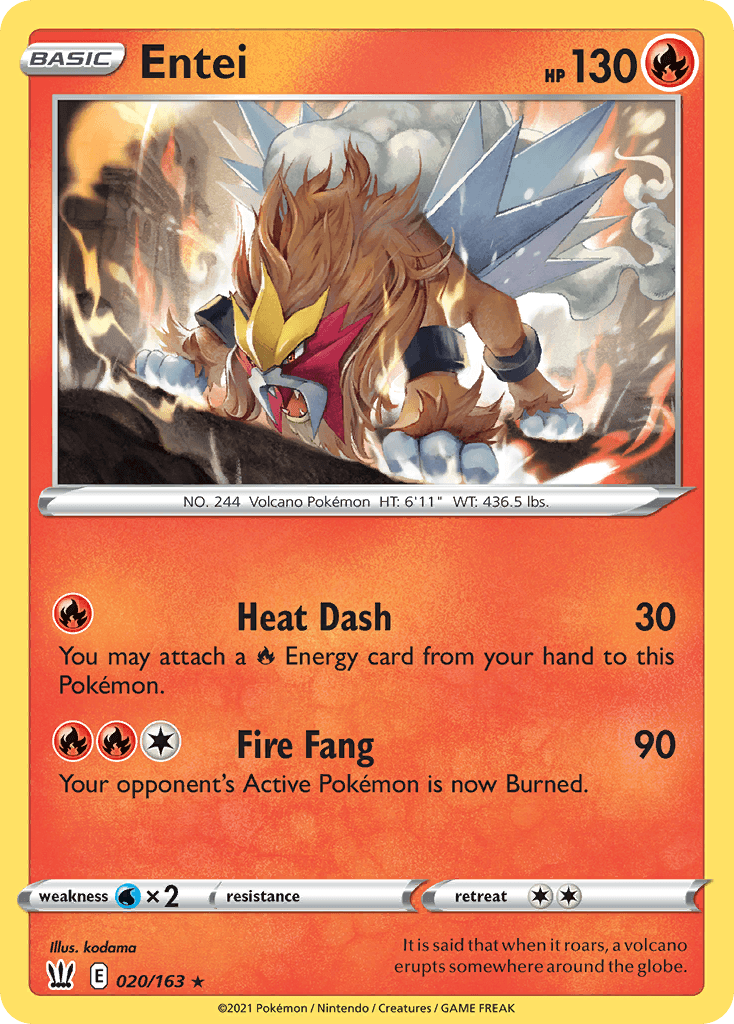 Entei SWSH5-20
