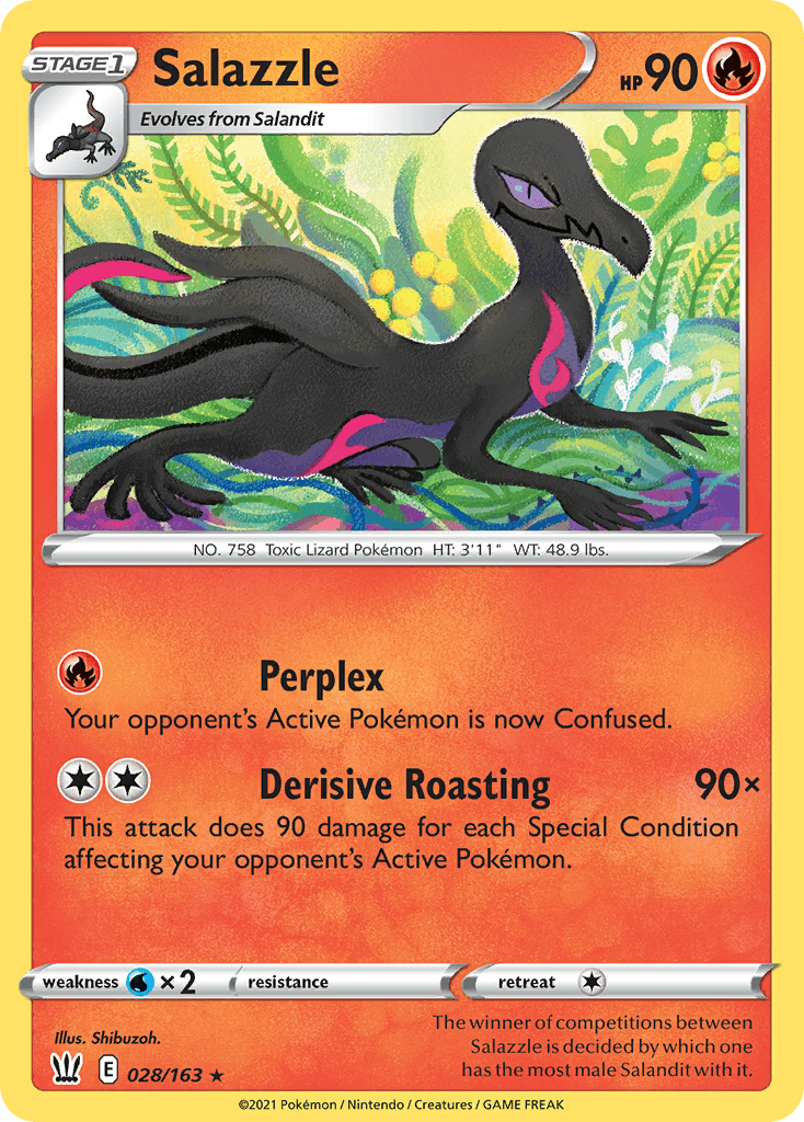 Salazzle SWSH5-28