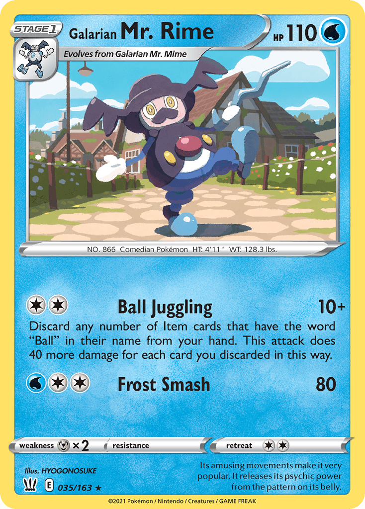 Galarian Mr. Rime SWSH5-35