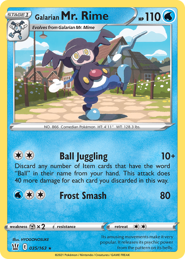 Galarian Mr. Rime SWSH5-35