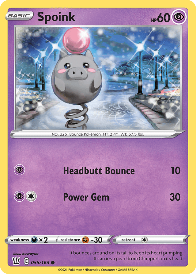 Spoink SWSH5-55