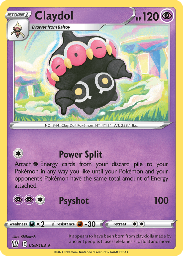 Claydol SWSH5-58