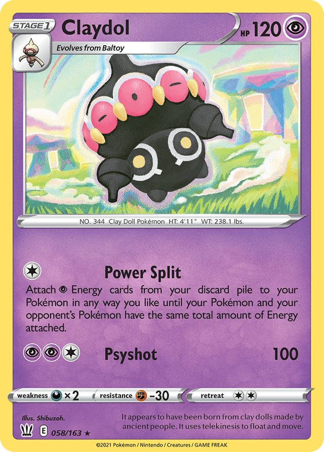 Claydol SWSH5-58
