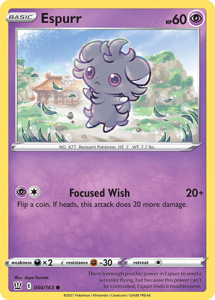 Espurr SWSH5-60