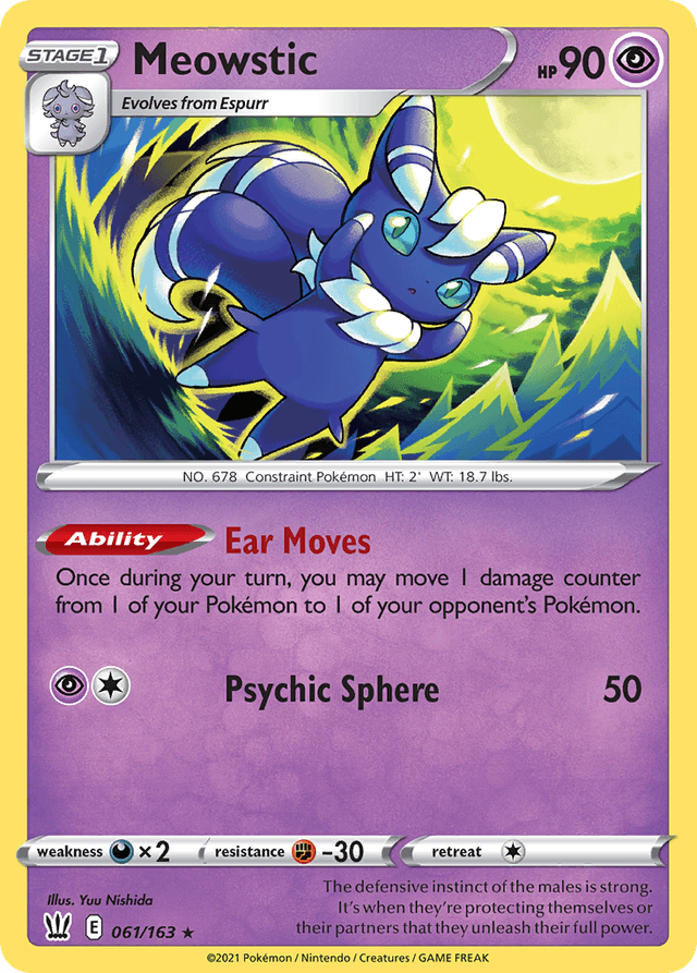 Meowstic SWSH5-61