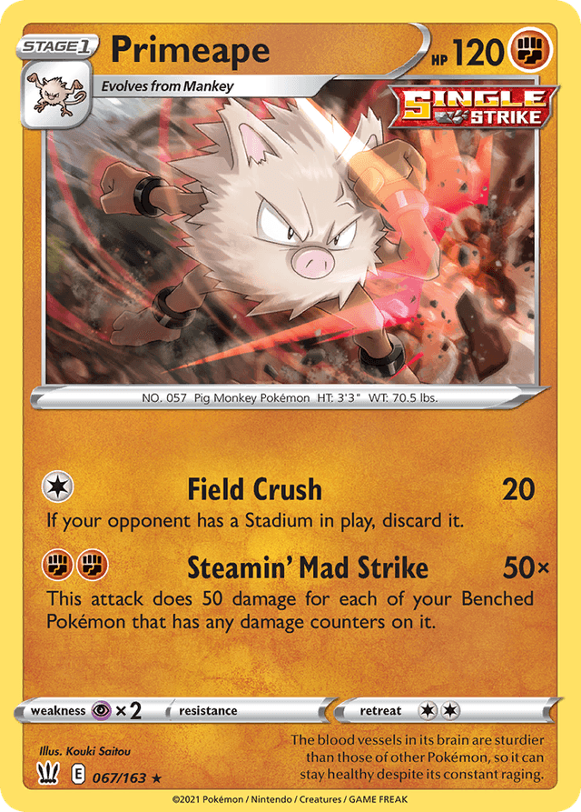Primeape SWSH5-67
