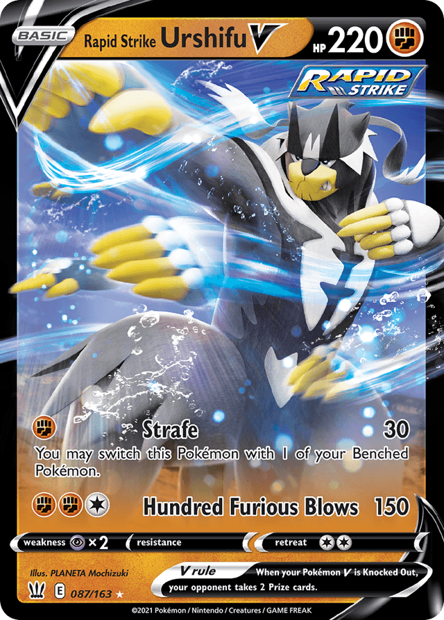 Rapid Strike Urshifu V SWSH5-87