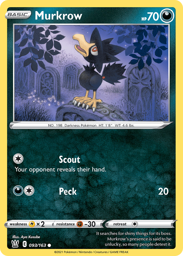 Murkrow SWSH5-93