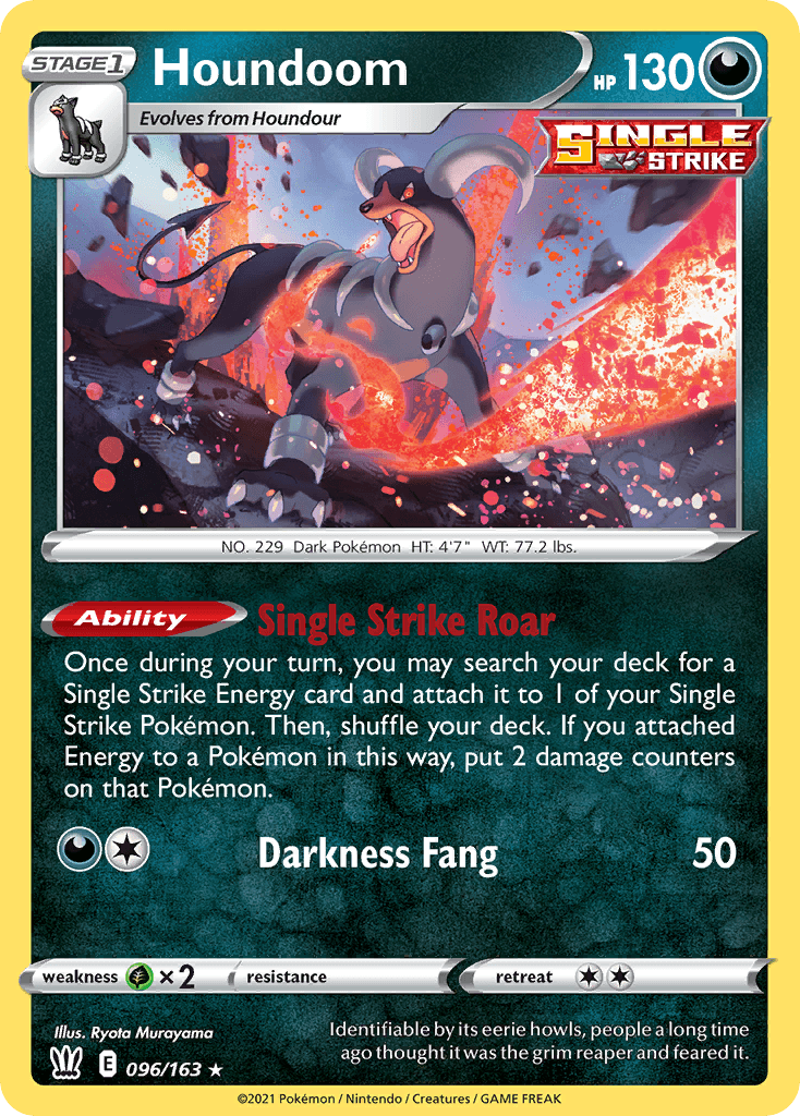 Houndoom SWSH5-96