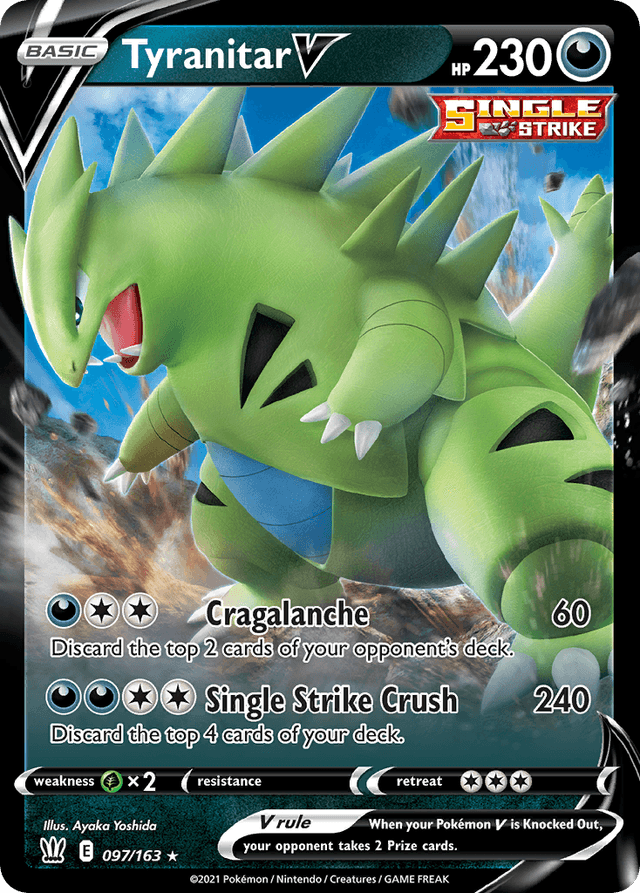 Tyranitar V SWSH5-97