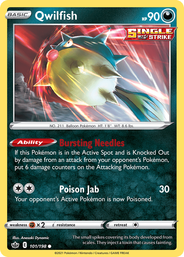 Qwilfish SWSH6-101