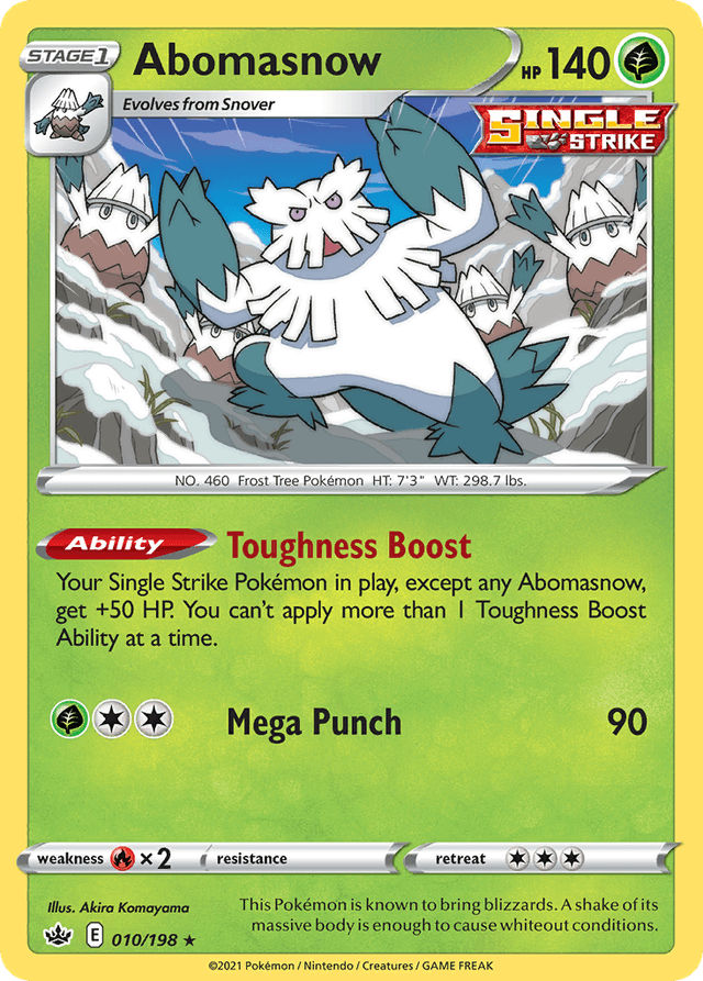 Abomasnow SWSH6-10
