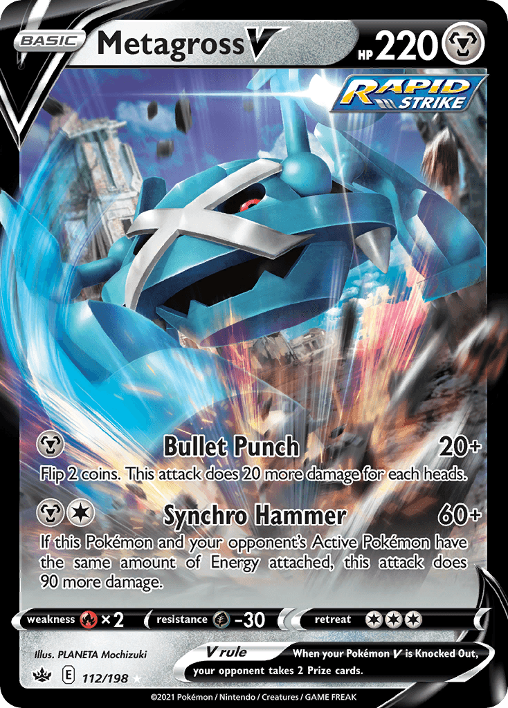 Metagross V SWSH6-112