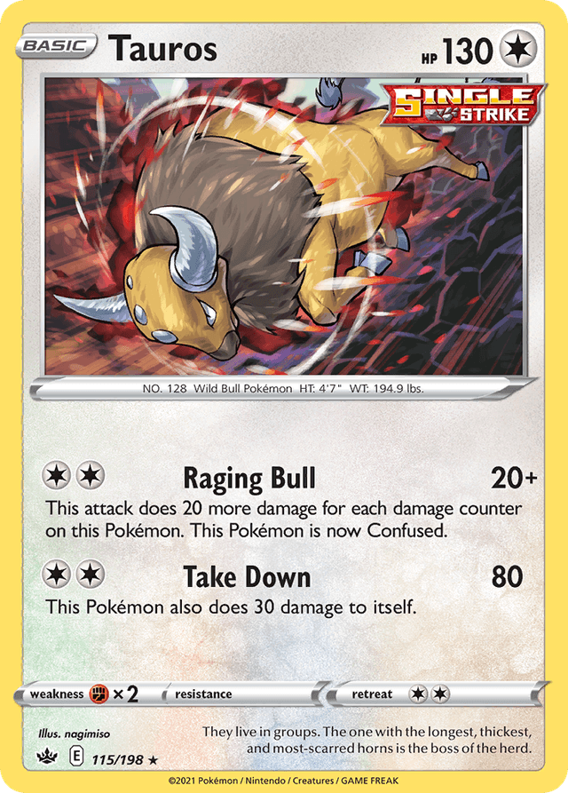 Tauros SWSH6-115