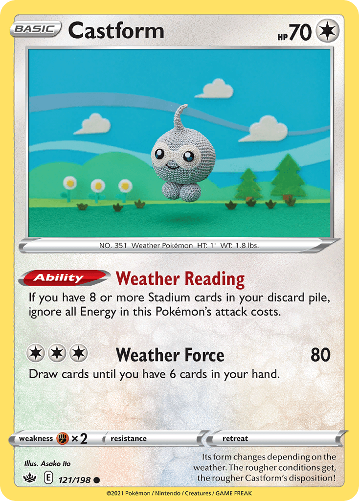 Castform SWSH6-121