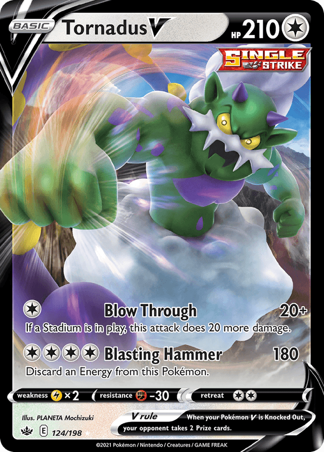 Tornadus V SWSH6-124