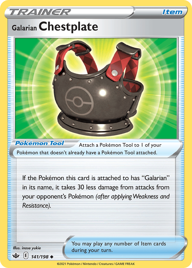 Galarian Chestplate SWSH6-141