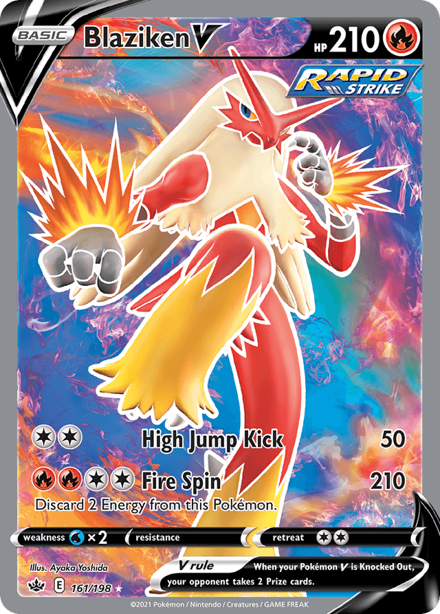 Blaziken V SWSH6-161
