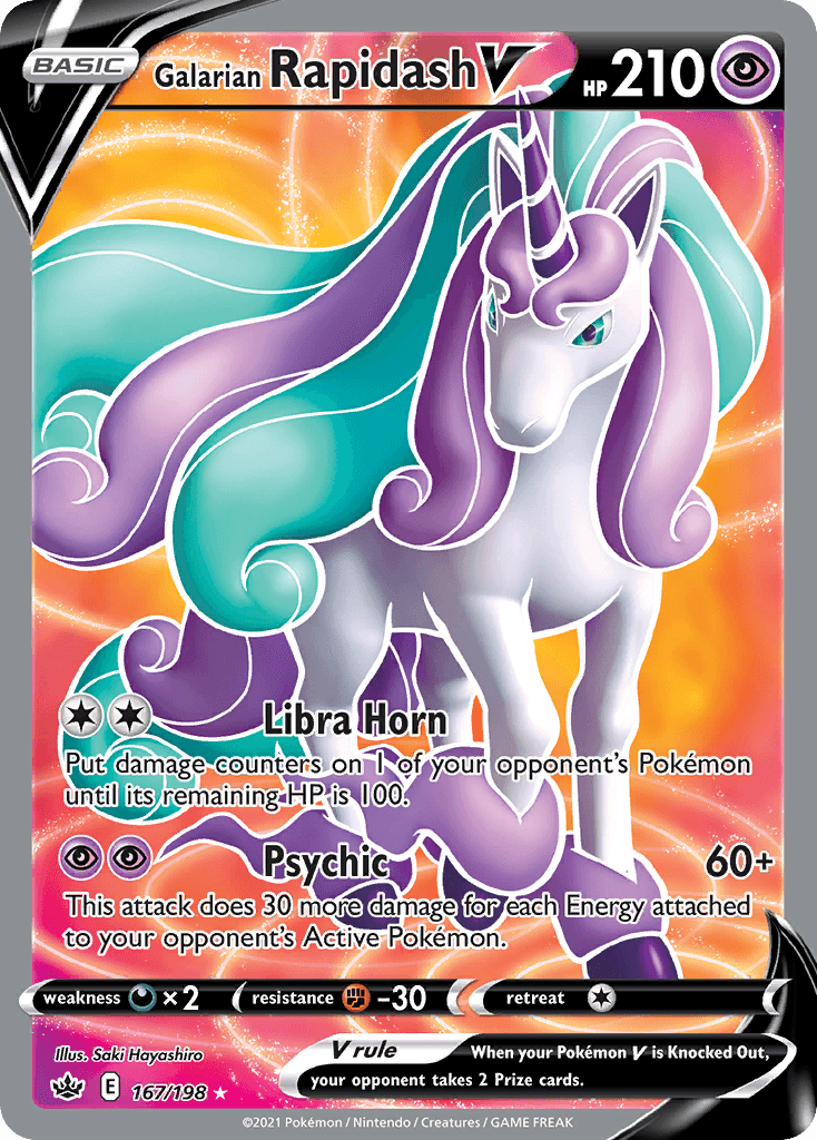 Galarian Rapidash V SWSH6-167